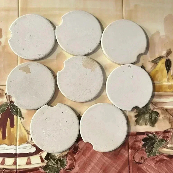 Ceramic paw tiles - Picture 3 of 3